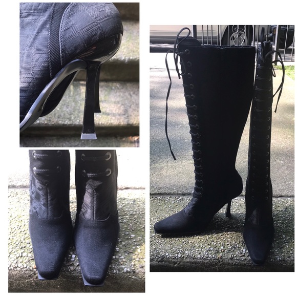 VINTAGE RARE! 90’S FUBU Knee High Boots - Picture 1 of 4